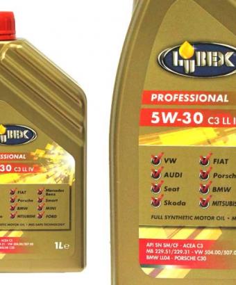 Olio Lubex 5w30