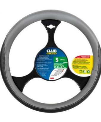 Club, coprivolante in TPE Nero/grigio