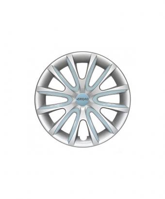 Set Coppe Ruota FARAD Freewheeling Silver + Inserti Ligh Blue