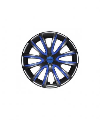 Set Coppe Ruota FARAD Freewheeling Black + Inserti Dark Blue