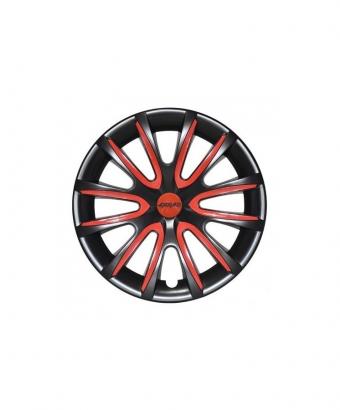 Set Coppe Ruota FARAD Freewheeling Black + Inserti Red