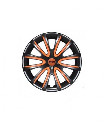 Set Coppe Ruota FARAD Freewheeling Black + Inserti Orange